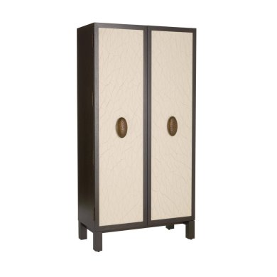 Arteriors Soko Cocktail Cabinet with artisan finish