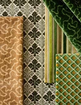 Kravet Lush Velvets editorial with rich dark tones