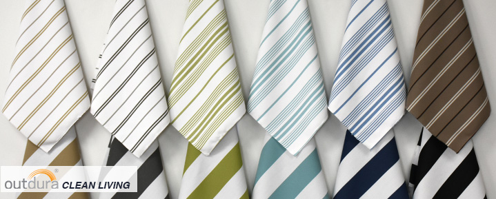 Silver State Outdura Clean Living collection of outdoor performance fabrics
